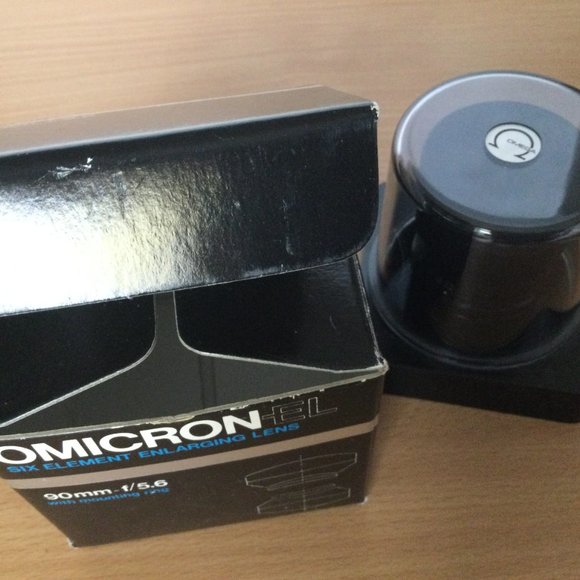 OMICRON SIX ELEMENT ENLARGING LENS 90mm f/5.6 MADE in JAPAN in original box - Picture 7 of 9
